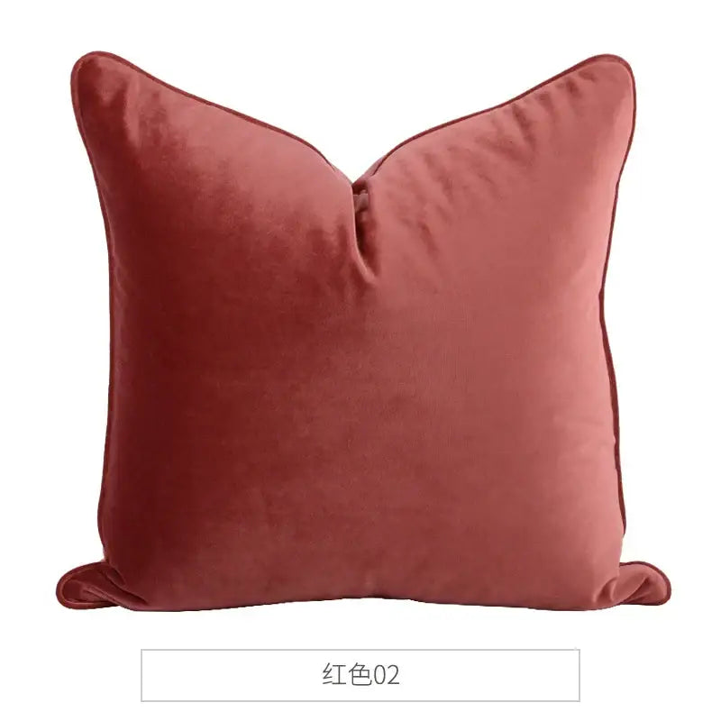 DecorBites™ Luxe Italy Velvet Pillowslip, High-Grade Cushion Case for Living Room Sofa