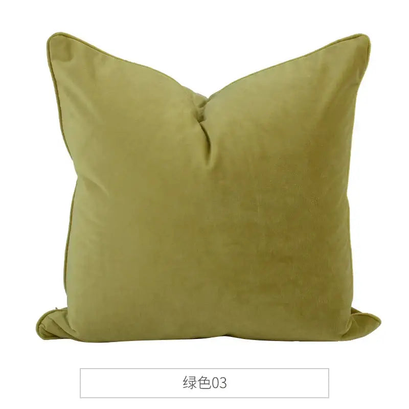 DecorBites™ Luxe Italy Velvet Pillowslip, High-Grade Cushion Case for Living Room Sofa