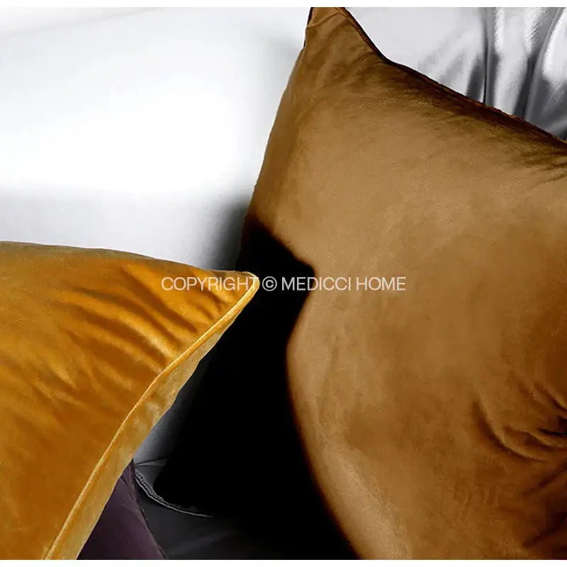 DecorBites™ Luxe Italy Velvet Pillowslip, High-Grade Cushion Case for Living Room Sofa
