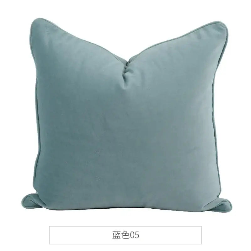 DecorBites™ Luxe Italy Velvet Pillowslip, High-Grade Cushion Case for Living Room Sofa