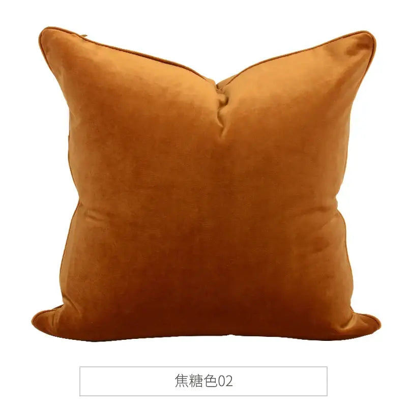 DecorBites™ Luxe Italy Velvet Pillowslip, High-Grade Cushion Case for Living Room Sofa
