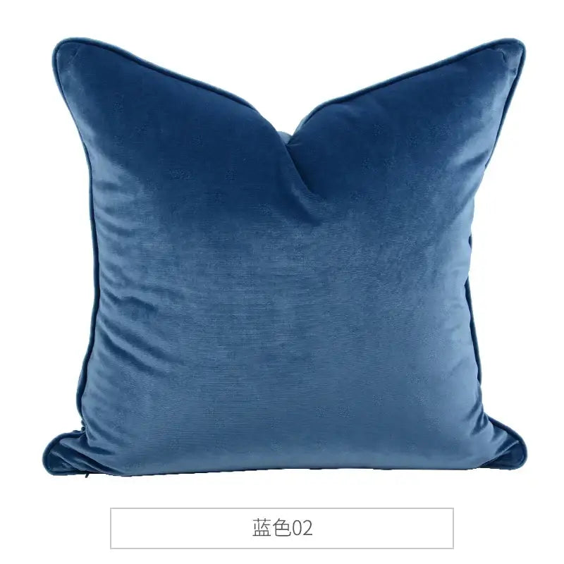 DecorBites™ Luxe Italy Velvet Pillowslip, High-Grade Cushion Case for Living Room Sofa