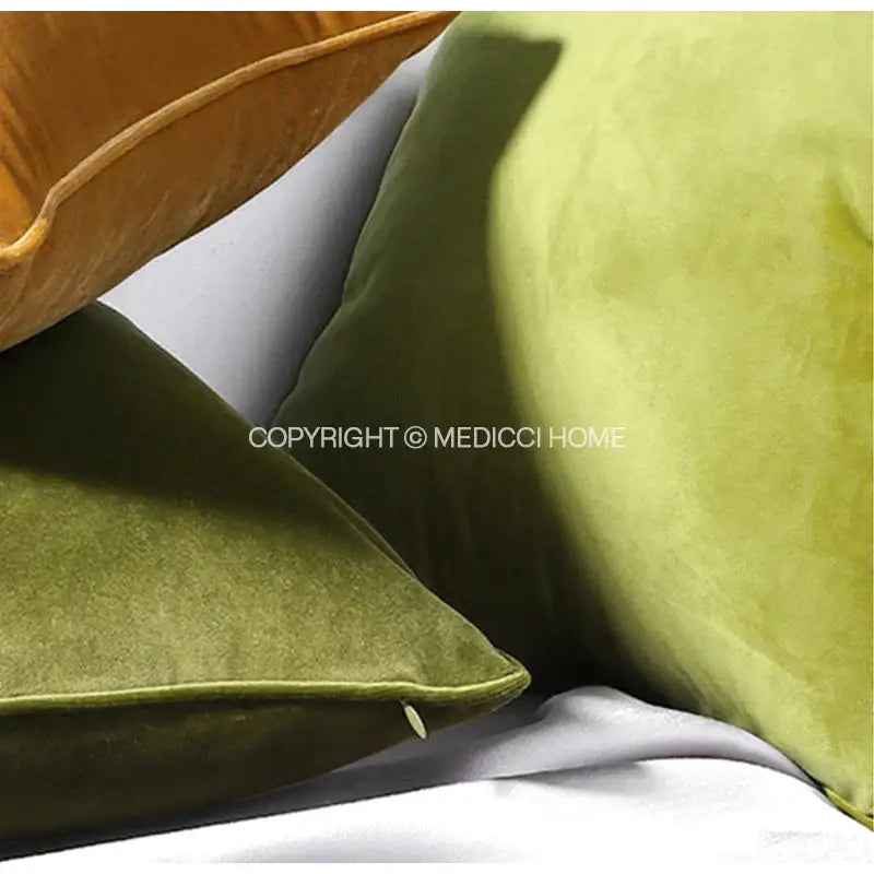 DecorBites™ Luxe Italy Velvet Pillowslip, High-Grade Cushion Case for Living Room Sofa