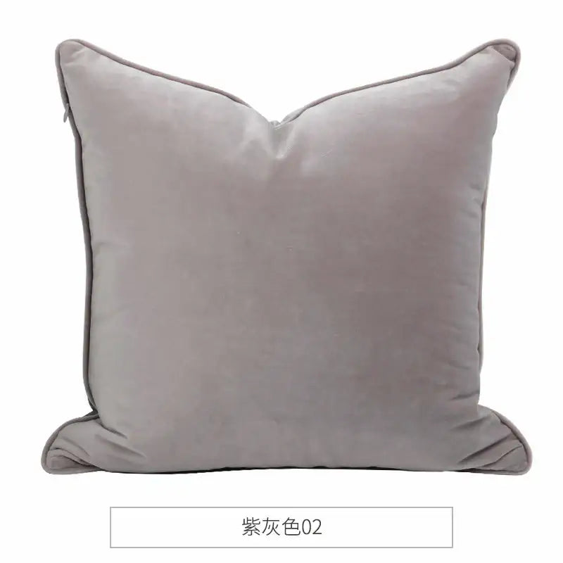 DecorBites™ Luxe Italy Velvet Pillowslip, High-Grade Cushion Case for Living Room Sofa