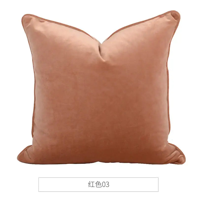 DecorBites™ Luxe Italy Velvet Pillowslip, High-Grade Cushion Case for Living Room Sofa