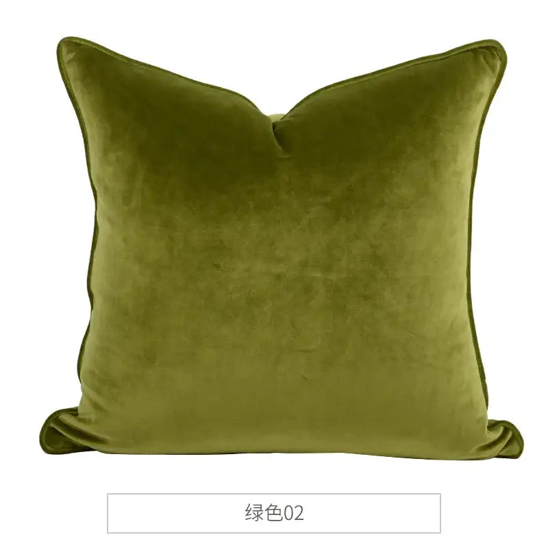 DecorBites™ Luxe Italy Velvet Pillowslip, High-Grade Cushion Case for Living Room Sofa
