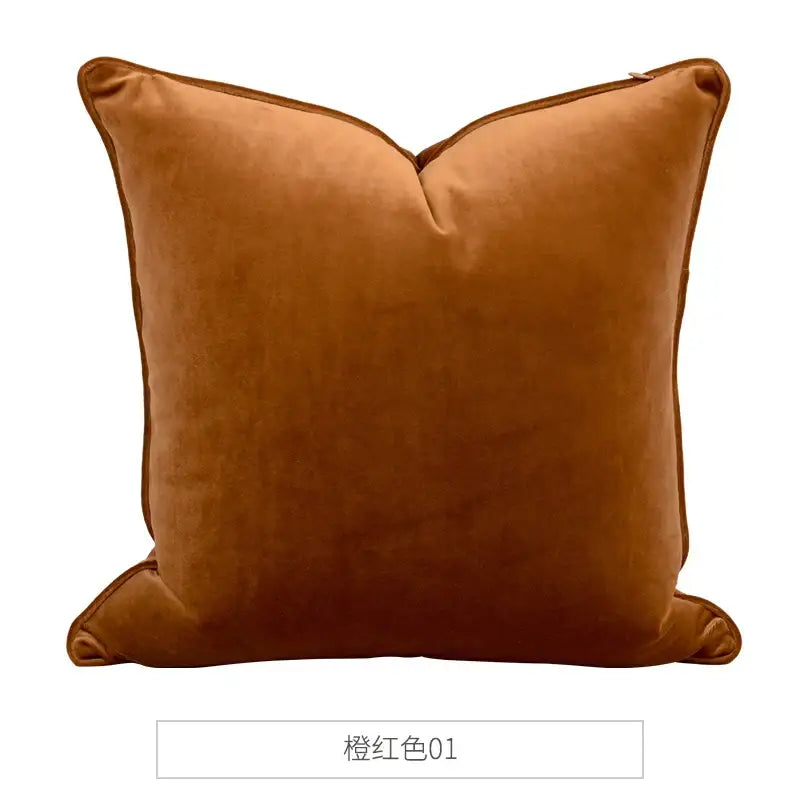 DecorBites™ Luxe Italy Velvet Pillowslip, High-Grade Cushion Case for Living Room Sofa