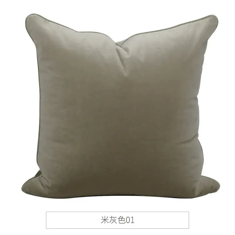 DecorBites™ Luxe Italy Velvet Pillowslip, High-Grade Cushion Case for Living Room Sofa