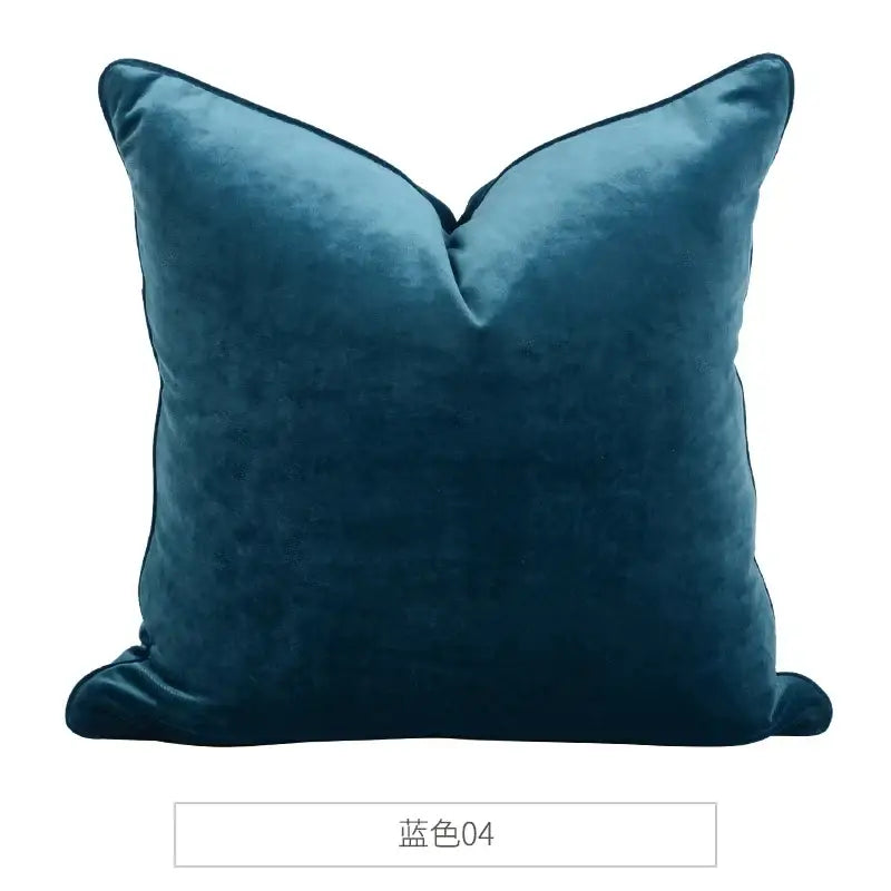 DecorBites™ Luxe Italy Velvet Pillowslip, High-Grade Cushion Case for Living Room Sofa