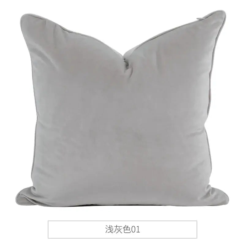 DecorBites™ Luxe Italy Velvet Pillowslip, High-Grade Cushion Case for Living Room Sofa