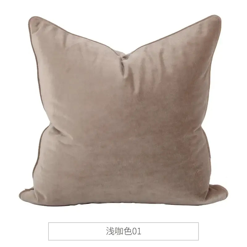 DecorBites™ Luxe Italy Velvet Pillowslip, High-Grade Cushion Case for Living Room Sofa