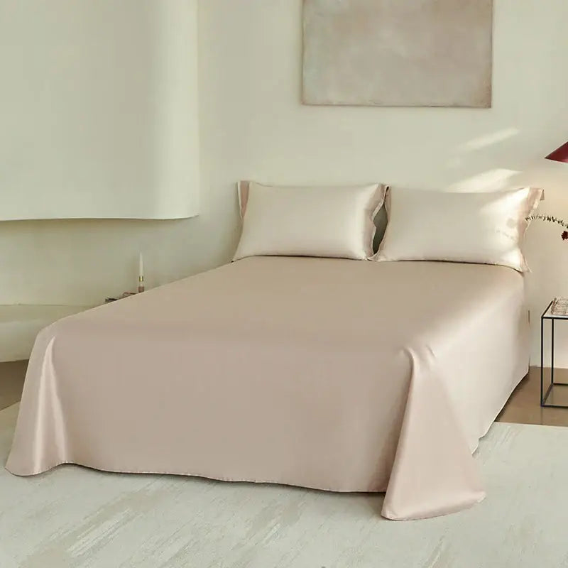 طقم مفروشات دانتيل لوكس DecorBites™: غطاء لحاف وملاءة ووسائد من قطن مصري 1000TC