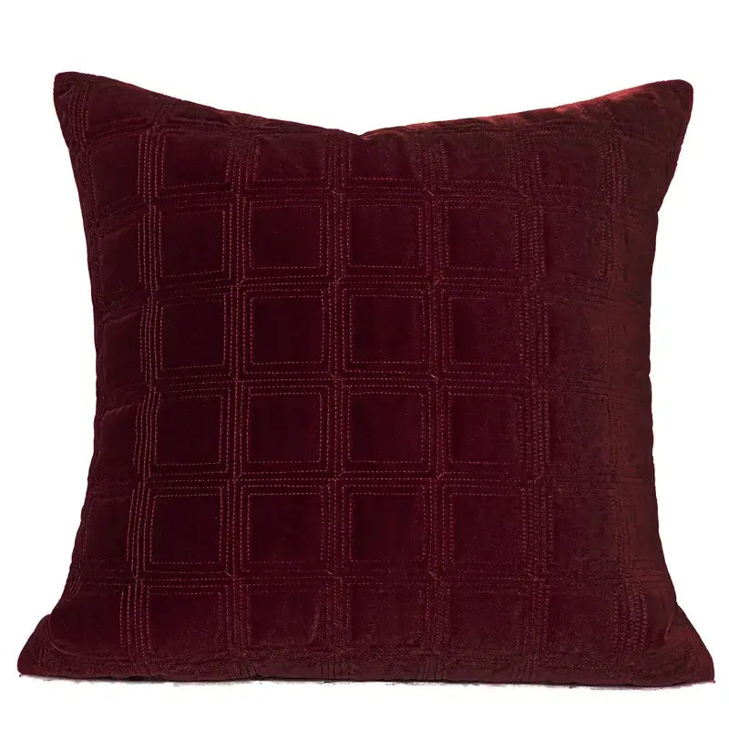 DecorBites™ Luxe Linen Blend Cushion Covers 50x50cm Square Pillow Case Set