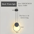 DecorBites™ Luxe Nordic Circle Lamp for Home Decor & Ambiance