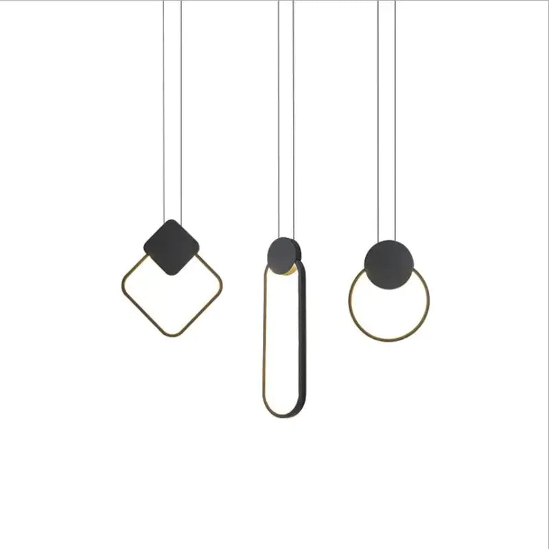 DecorBites™ Luxe Nordic Circle Lamp for Home Decor & Ambiance