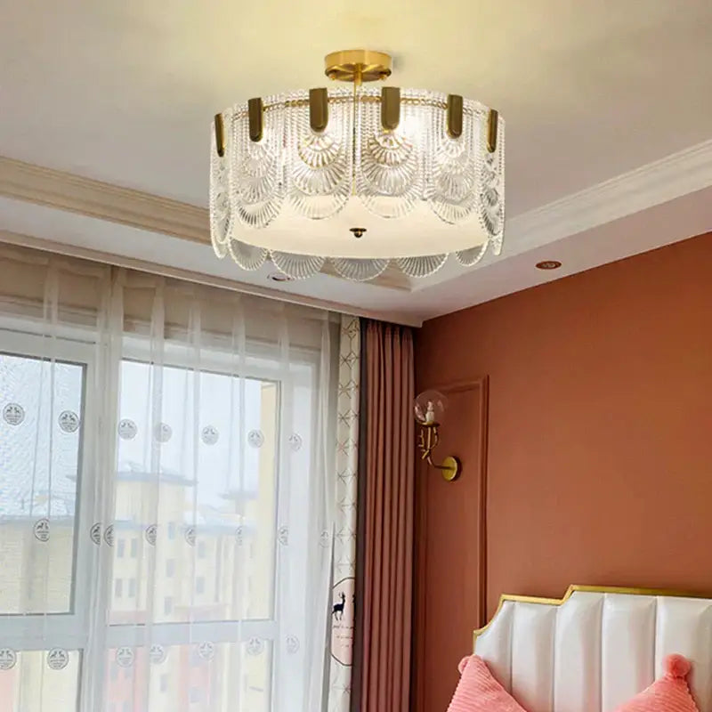 DecorBites™ Luxe Palace Ceiling Chandelier - Elegant LED Lighting for Home and Hotel