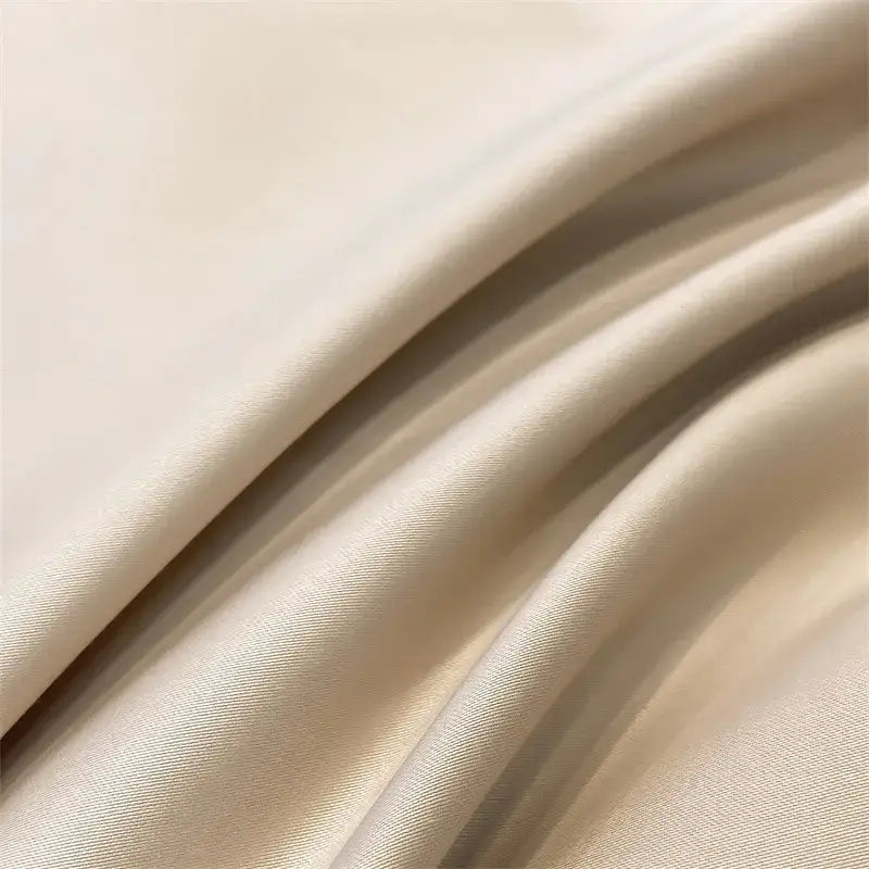 Beige satin duvet cover from decorbites™ luxurious 1000tc egyptian cotton bedding set with smooth glossy finish