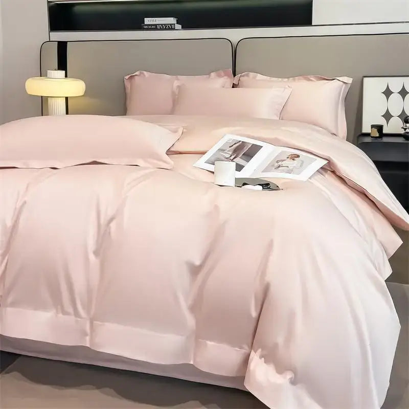 طقم مفروشات DecorBites™ الفاخر من القطن المصري 1000TC