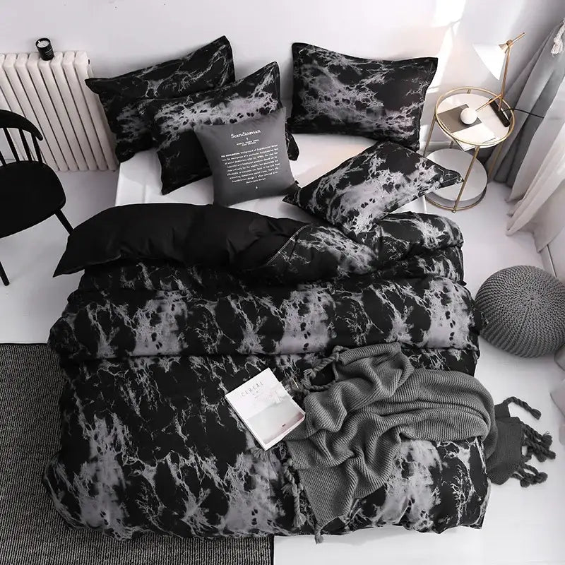 DecorBites™ Luxurious 3-Piece Duvet Cover Set