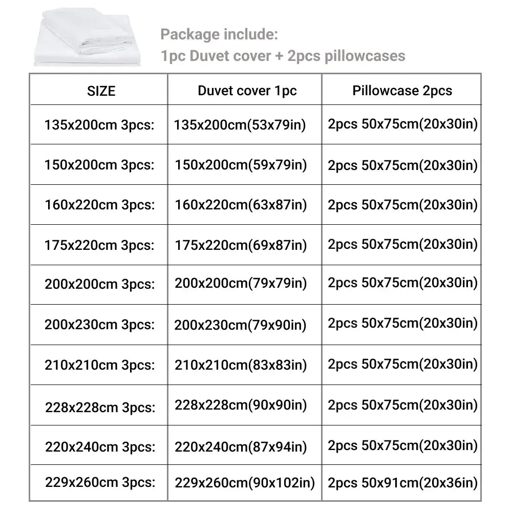 DecorBites™ Luxurious 3-Piece Duvet Cover Set