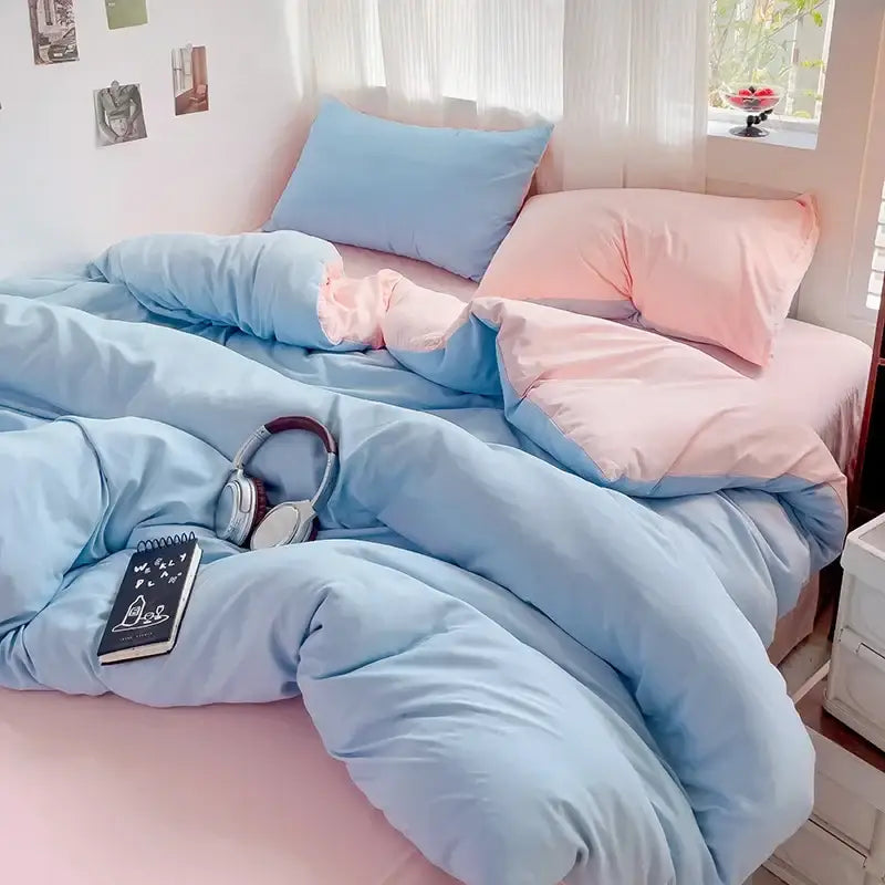 DecorBites™ Luxurious 4-Piece Cotton Bedding Set