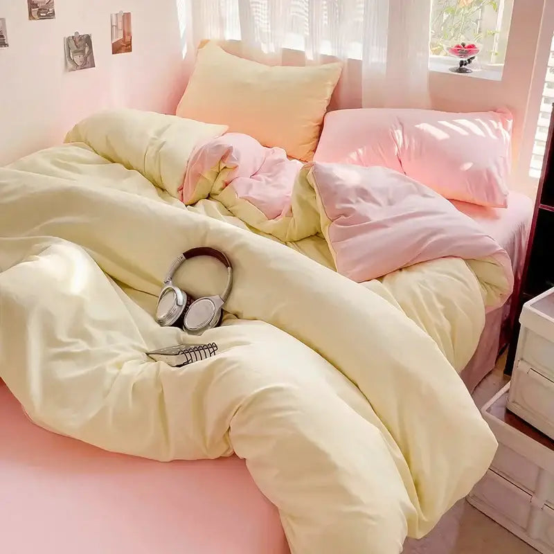 DecorBites™ Luxurious 4-Piece Cotton Bedding Set