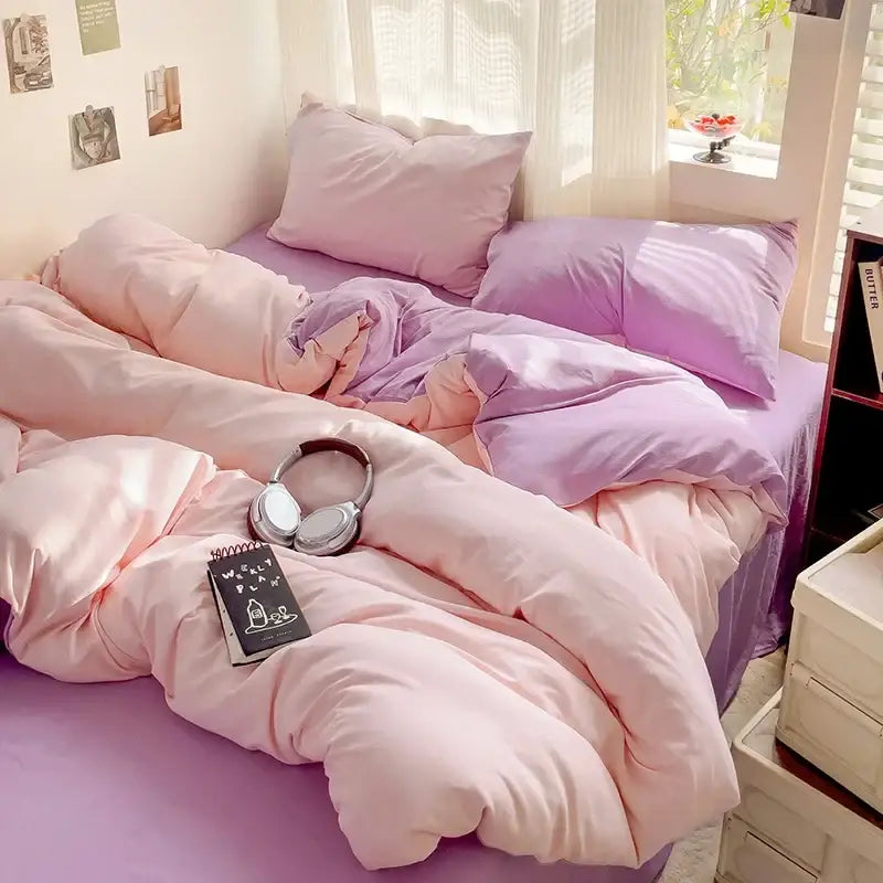 DecorBites™ Luxurious 4-Piece Cotton Bedding Set