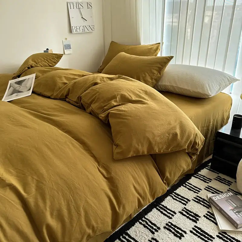 DecorBites™ Luxurious Cotton Bedding Set - Various Sizes