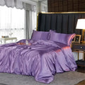 DecorBites™ Luxurious Mulberry Silk Bedding Set - Queen/King Size