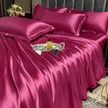 DecorBites™ Luxurious Nordic Silk Bedding Set - Summer Feel