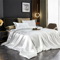DecorBites™ Luxurious Silk Bedding Set - King Size