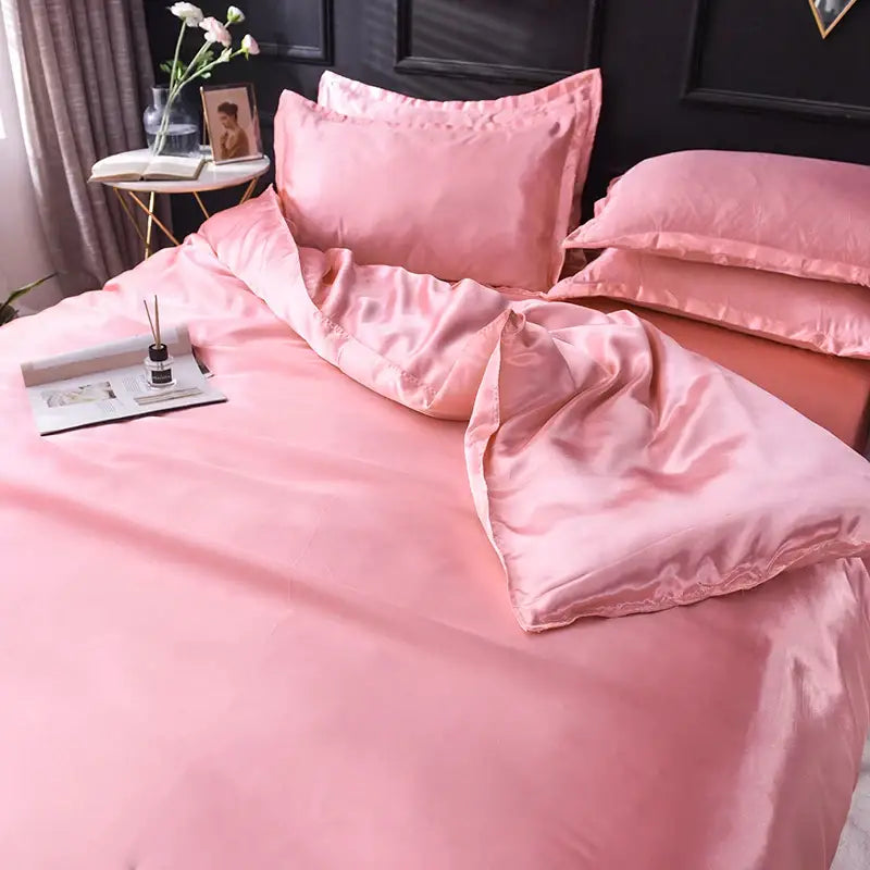 DecorBites™ Luxurious Silk Bedding Set - Multiple Sizes