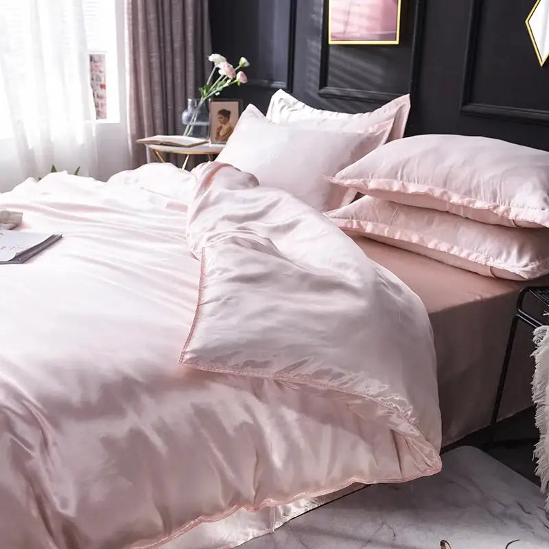 DecorBites™ Luxurious Silk Bedding Set - Various Sizes