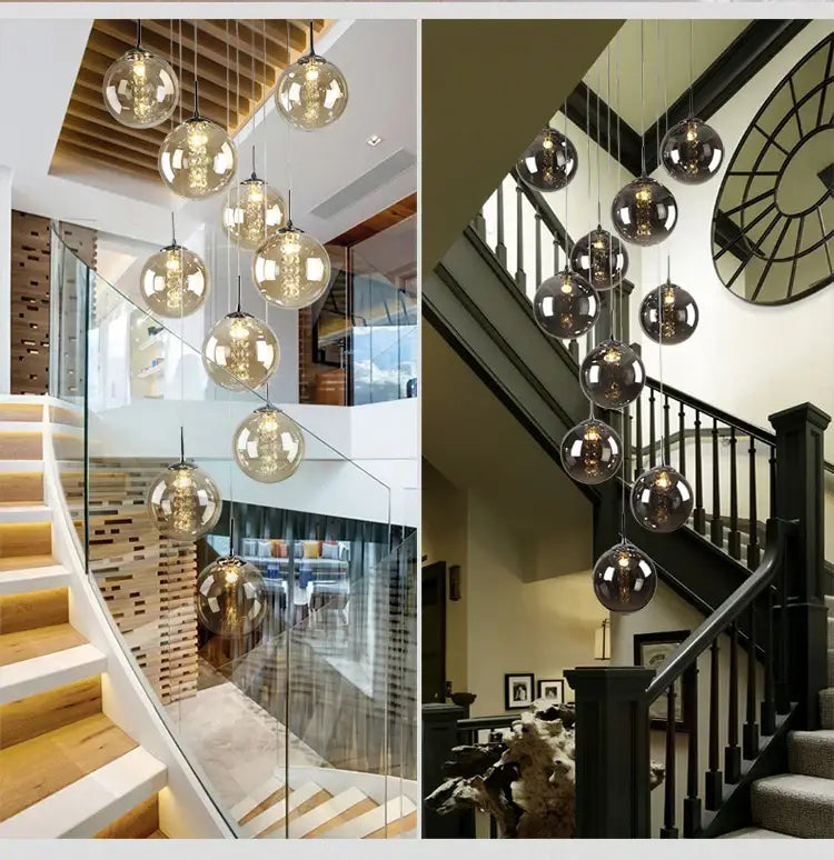 DecorBites™ Luxurious Spiral LED Chandelier for Home & Hotel