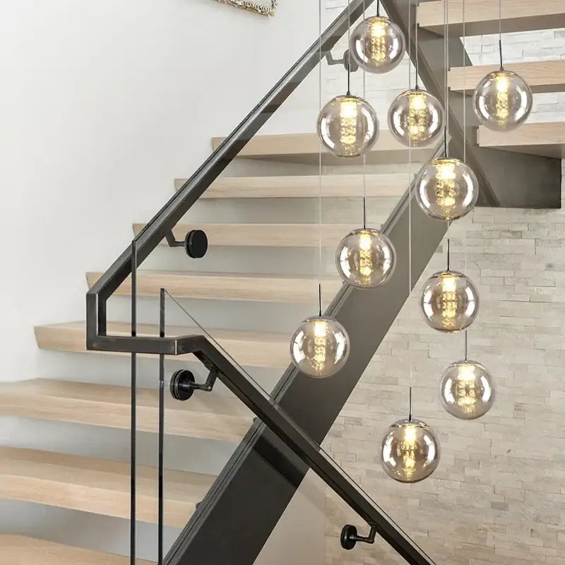 DecorBites™ Luxurious Spiral LED Chandelier for Home & Hotel