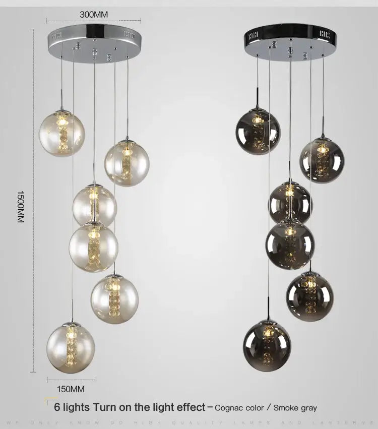 DecorBites™ Luxurious Spiral LED Chandelier for Home & Hotel