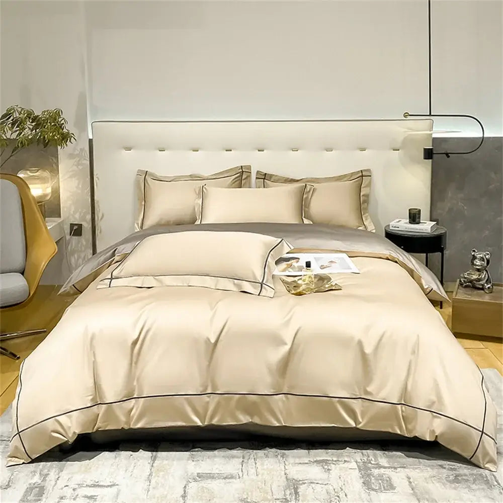 DecorBites™ Luxurious Svetanya Egyptian Cotton Bedding Set