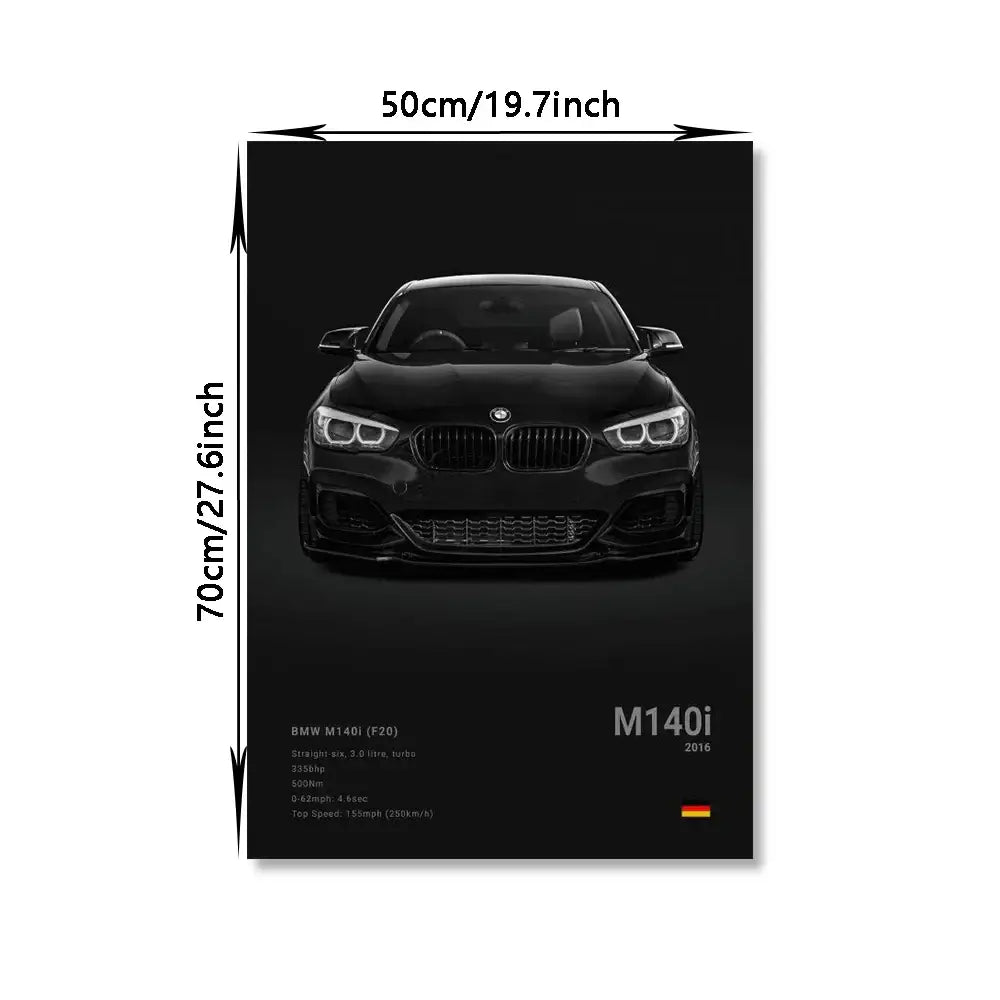 DecorBites™ Luxury Cars Canvas Wall Art Print - Modern Home Decor