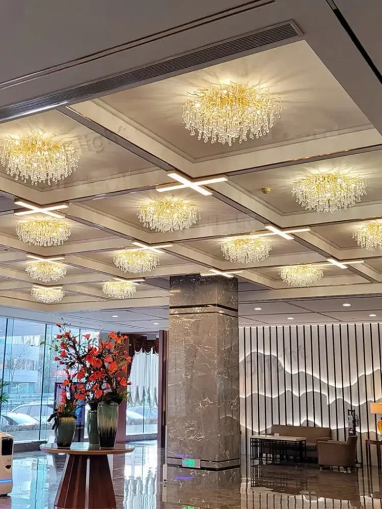 DecorBites™ Luxury Crystal Chandelier for Home Decor