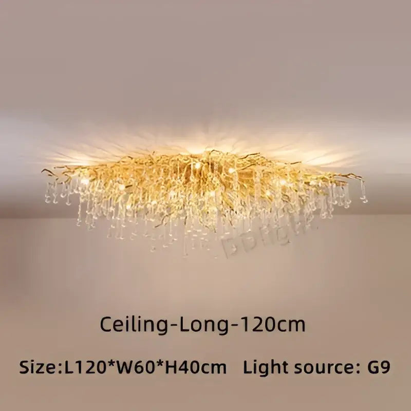 DecorBites™ Luxury Crystal Chandelier for Home Decor