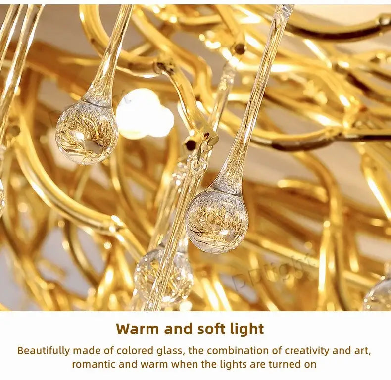 DecorBites™ Luxury Crystal Chandelier for Home Decor