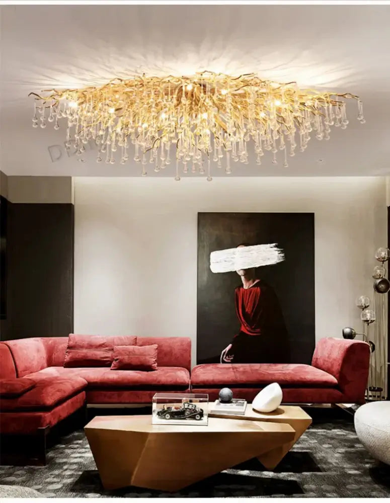 DecorBites™ Luxury Crystal Chandelier for Home Decor