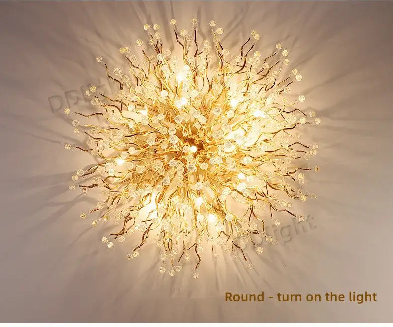DecorBites™ Luxury Crystal Chandelier for Home Decor