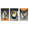 DecorBites™ Luxury Geometric Canvas Prints Set