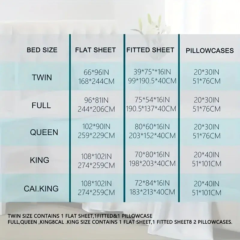 DecorBites™ Luxury Hotel Bed Sheets Set - Cooling & Breathable