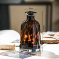 DecorBites™ Luxury Leopard Glass Vase for Home Decor