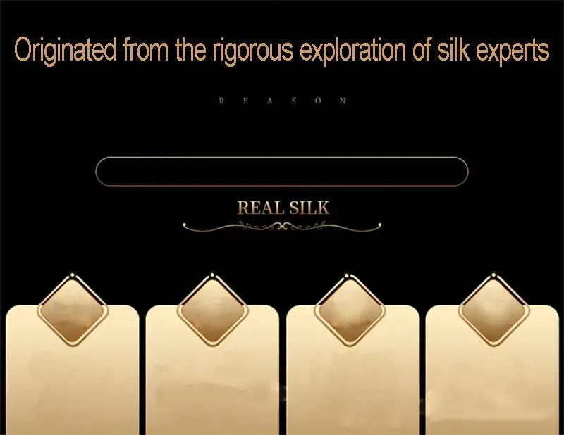 DecorBites™ Luxury Silk Bedding Set with Sheets