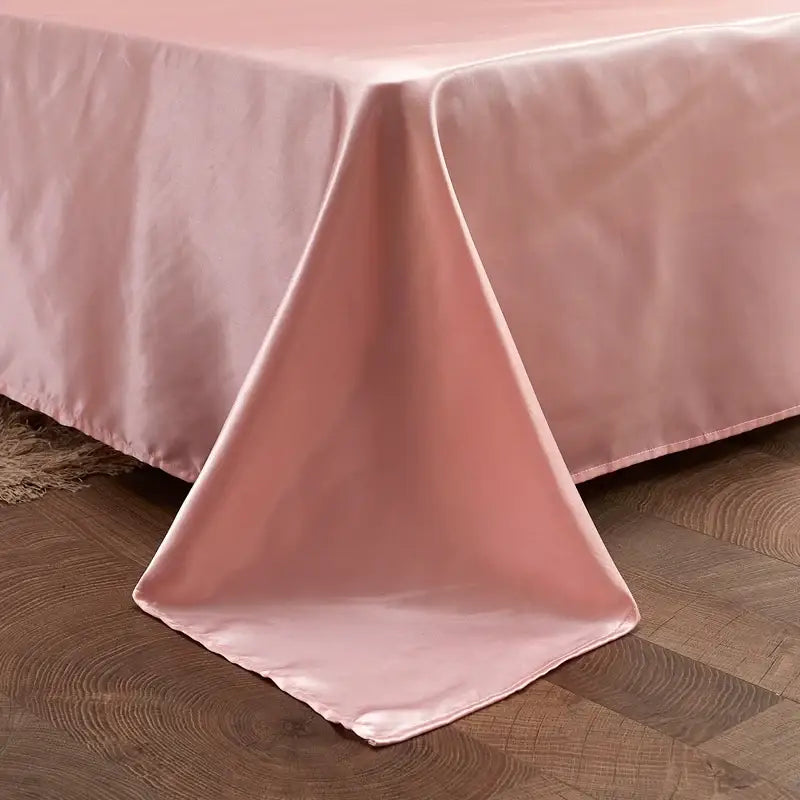DecorBites™ Luxury Solid Color Rayon Satin Bedding Set