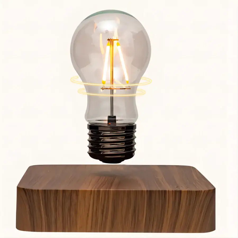 DecorBites™ Magnetic Levitation Lamp Creativity Floating Glass LED Bulb Home Office Desk Decoration Birthday Gift Table Novelty Night Light