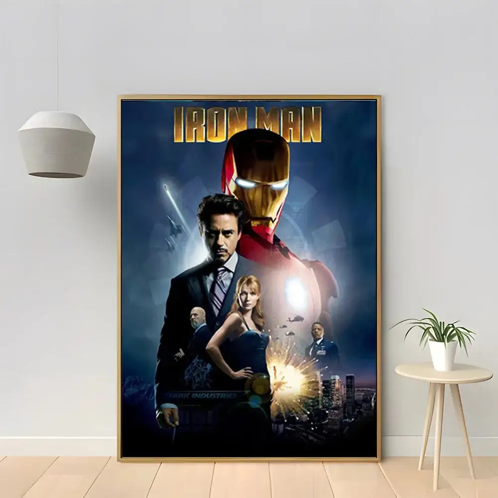 DecorBites™ Marvel Iron Man Home Decor Poster Canvas